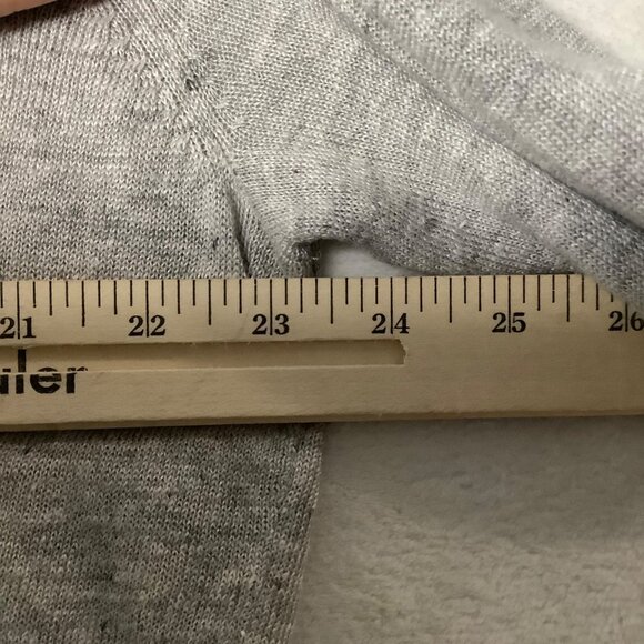 Bonobos Slim Fit Crewneck Sweater Men Size Large 100% Linen Light Gray - Picture 6 of 8